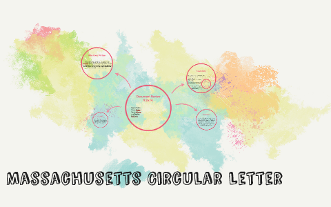 Massachusetts Circular Letter