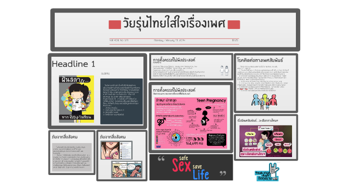 วัยรุ่นไทยใส่ใจเรื่องเพศ by Tontoey Natthakorn on Prezi