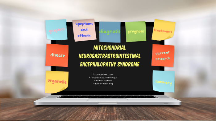 mitochondrial neurogastrointestinal encephalopathy syndrome by Abi ...