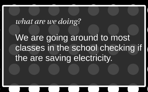 why we are doing this by benny howard on Prezi