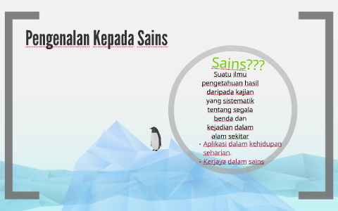 Pengenalan Kepada Sains By Noorashiekin Khalid