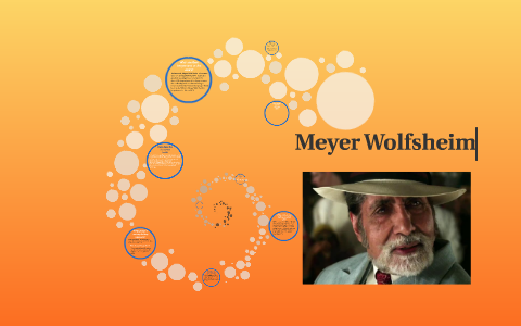 Meyer Wolfesheim - The Great Gatsby Period 7