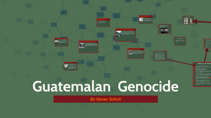 guatemala genocide essay