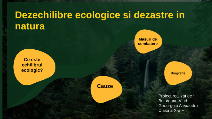 Dezechilibre ecologice by Alexandru Gheorghiu on Prezi