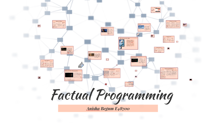 Factual Programming by Anisha Begum