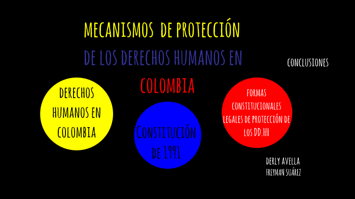 MECANISMOS DE PROTECCIÓN DE LOS DERECHOS HUMANOS By Rodrigo Rubiano ...