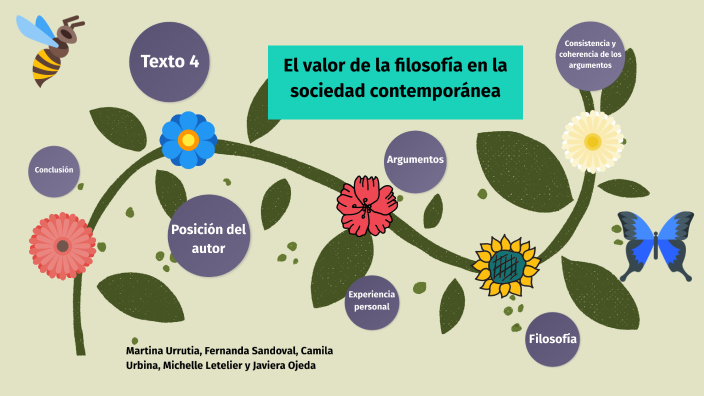 El valor de la filosofía en la sociedad contemporánea by Javiera Ojeda