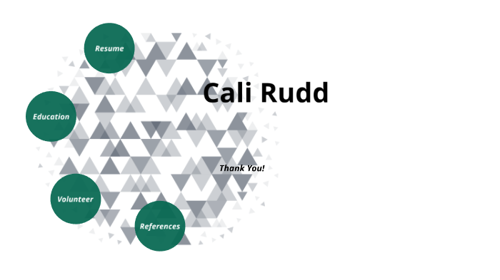 Cali Rudd CaliRuddPresentation by Cali Rudd on Prezi