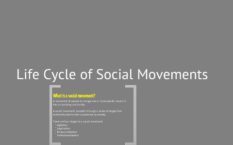Life Cycle Of Social Movements by Sam Wiedmayer on Prezi