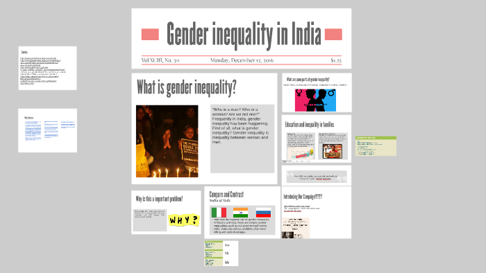 Gender Equality in India by Kate Shin on Prezi