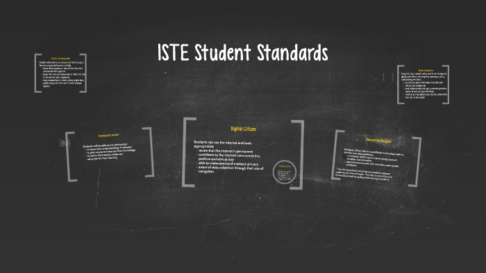 ISTE Student Standards by Jennifer Nadeau on Prezi