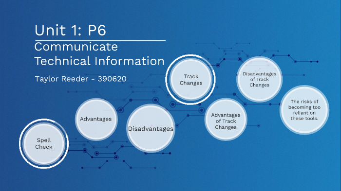 Unit 1: P6Communicate Technical Information by Taylor Reeder on Prezi