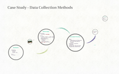 case study multiple data collection methods