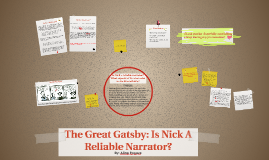 The Great Gatsby Is Nick A Reliable Narrator By Alina Popova