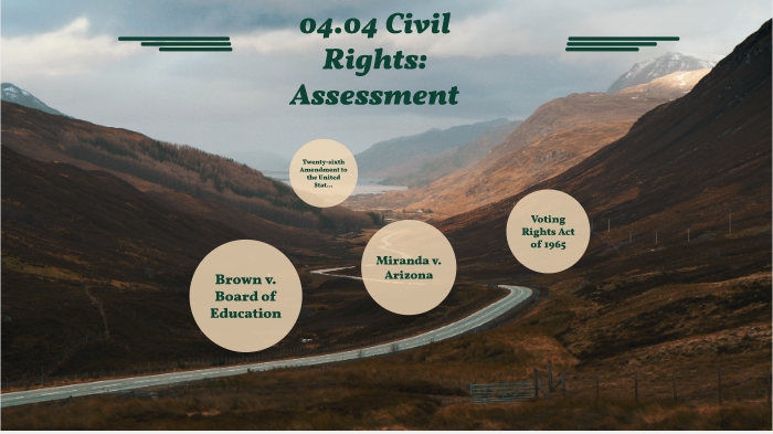 04.04 Civil Rights: Assessment By Matthew Ross On Prezi