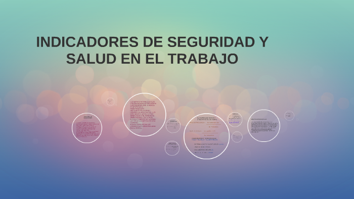 INDICADORES DE SEGURIDAD Y SALUD EN EL TRABAJO By JOHANA GARZON On Prezi