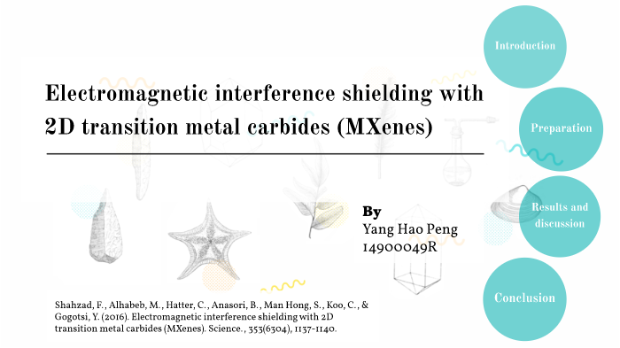 Electromagnetic interference shielding with 2D transition metal ...