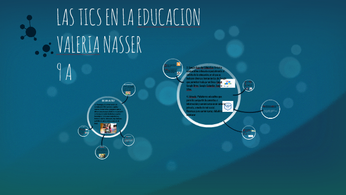 LAS TICS EN LA EDUCACION by valeria nasser varas on Prezi