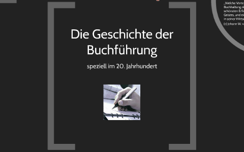 Die Geschichte Der Buchfuhrung By Dominik Gell On Prezi Next