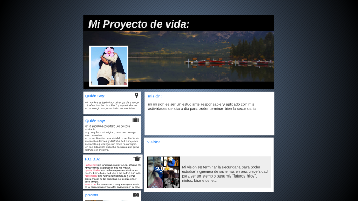 Mi Proyecto de vida: by jose perez on Prezi