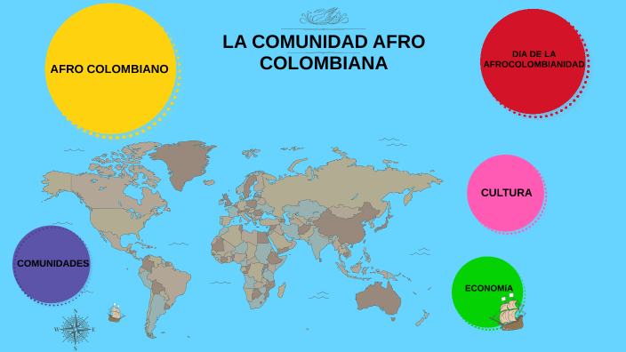 mapa afrocolombiano