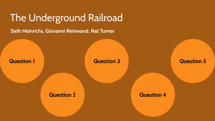 underground railroad by Natalie Turner on Prezi