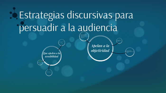 Estrategias discursivas para persuadir a la audiencia. by jesus arturo