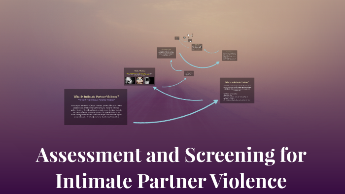 Assessment And Screening For Intimate Partner Violence By Sydney Brunk