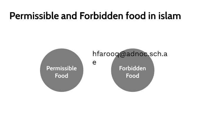 Permissible and forbidden food in islam by Muhammed Awab on Prezi