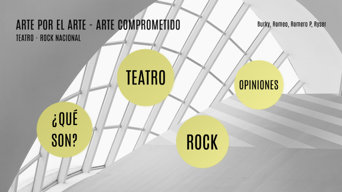 ARTE POR EL ARTE - ARTE COMPROMETIDO by Lucia Burky on Prezi