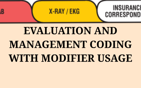 Em Modifier E&M Coding with Modifier Usage by on Prezi