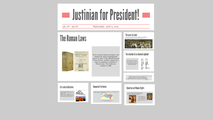 Justinian for President! by akvile kadisiute on Prezi