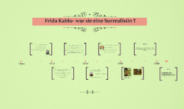 Frida Kahlo War Sie Eine Surrealistin By Hannah Heyde