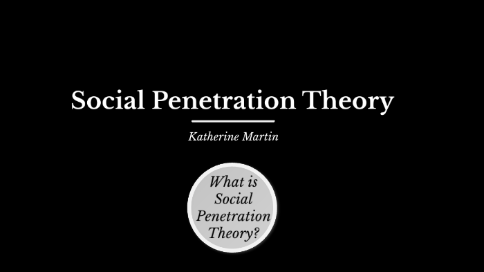 Social Penetration Theory by Katherine Martin