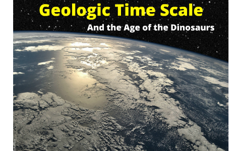 geologic time scale dinosaurs