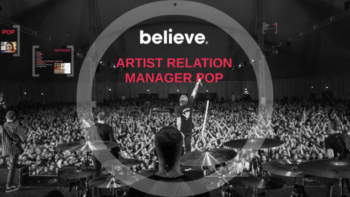 ARTIST RELATION MANAGER POP by on Prezi