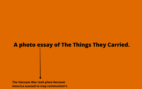 essay about the things they carried