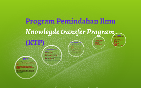 Program Pemindahan Ilmu By Halam Bahari