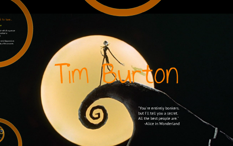 Tim Burton by Sandra Harris on Prezi