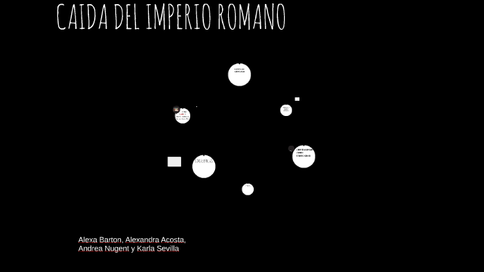 caida del imperio romano by Andrea Nugent Seminario on Prezi