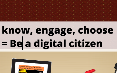 essay about being a digital citizen