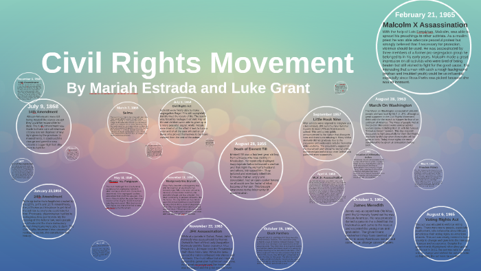 Civil Rights Movement by Mariah Estrada on Prezi