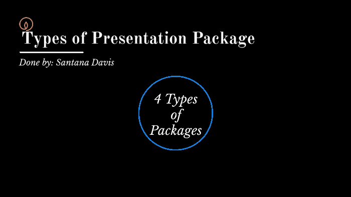 explain in details presentation packages