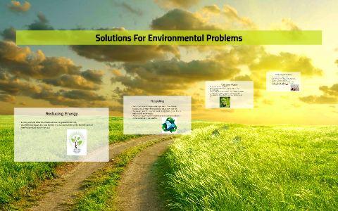 Preventing A Solution For Environmental Problems by samella spencer on ...