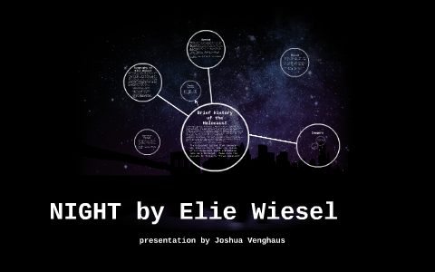 Night By Elie Wiesel By Joshua Venghaus