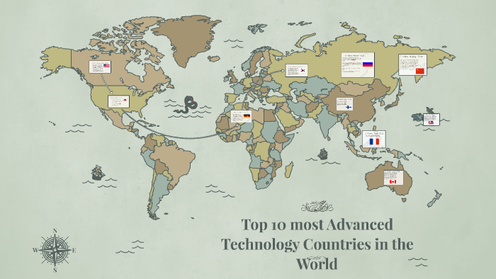  Top 10 Most Advanced Technology Countries In The World By Jenelyn Ilagan