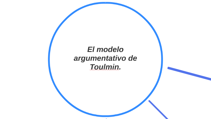 El modelo argumentativo de Toulmin. by federico gomez on Prezi Next