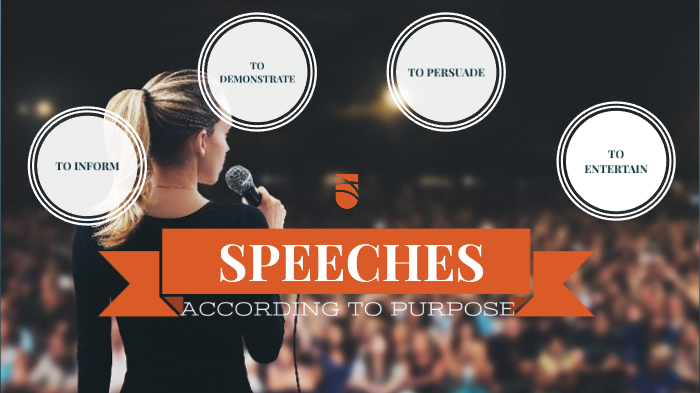 types of speech according to purpose entertainment