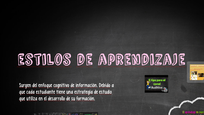 estilos de aprendizaje by Marcela Martínez on Prezi