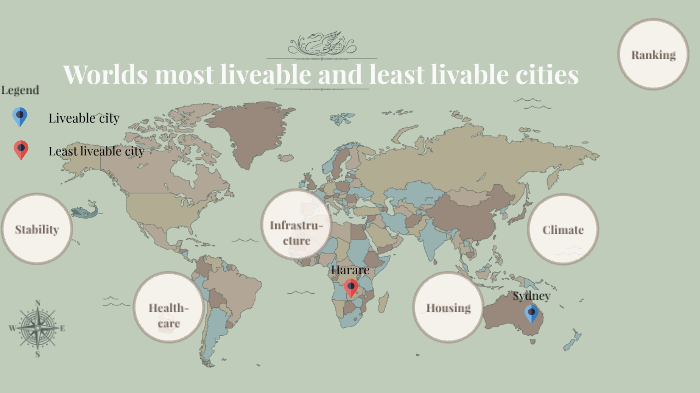 Worlds most and least liveable cities by Lachlan Lezaja on Prezi